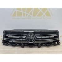 Решетка радиатора Volkswagen Tiguan 1 5N1 Рестайлинг 2011-2017 5N0853653