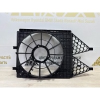 Диффузор вентилятора Volkswagen Polo 5 612 Рестайлинг 2015-2020 6RU121207B