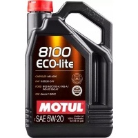 Масляный моторное motul 8100 eco - lite 5 л 5w - 20