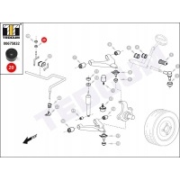 Tedgum 00675832 подшипник , соединитель stabilizatora