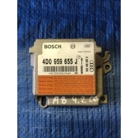 Блок управления AIR BAG Audi A8 D2 рестайлинг (1999—2002) 4D2 4D8 D2 2000 4D0959655J