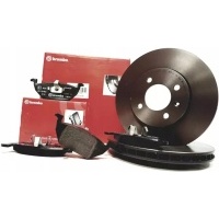 2× диск колодок . volkswagen up 11 - передняя brembo колодки skoda fabia октавия roomster передняя