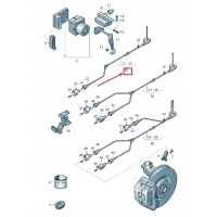Skoda superb mk2 3t фронт right speed сенсор wiring 1k0927903n