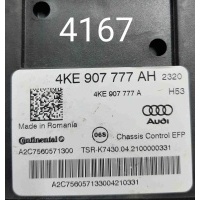 Блок клапанов пневмоподвески Audi E-Tron I (2018—2023) 2021 4KE907777AH