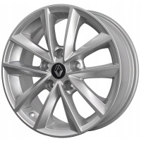 Колесо алюминиевая renault oe silverline 6.5 