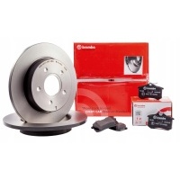 2× brembo 09.d112.11 диск тормозной колодки тормозной задняя - brembo п 06 113
