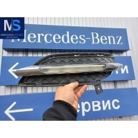 Заглушка (решетка) в бампер передний Mercedes B W246 2013 A2468850722N1,A2468850722,A2049069200,2049069200,2468850722,A2468850574,2468850574