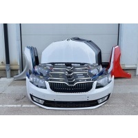 Капот бампер крыло фара h7 ксенон полоса балка skoda октавия 3 2012 - 2016