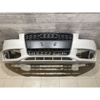 Бампер передний на Audi A4 B8 (2007—2012) 2010 8K0807105C GRU, 8K0853651 1QP