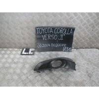 Решётка бампера левый передняя 52128 - 0f060 toyota corolla verso ii 2.2 d 04 - 09