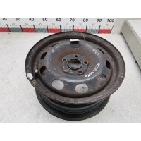 Диск колесный штампованный (железо) Volkswagen Golf 4 (1997-2004) 2000 R14 5X100 6J ET38 DIA57.1,1J0601027P
