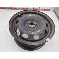 Диск колесный штампованный (железо) Volkswagen Golf 4 (1997-2004) 2000 R14 5X100 6J ET38 DIA57.1,1J0601027P