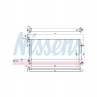 радиатор nissens