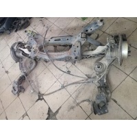 Nissan qashqai j10 балка подвески задняя в сборе рычаги кроссоверы ступицы