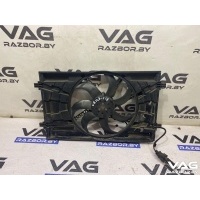 Двигатель вентилятора радиатора Seat Leon 3 2013 5Q0121203AA,5Q0121205S,5Q0121207AG