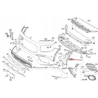 Установка бампера мерседес cla w118 a1185405813 оригинал