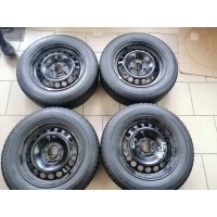 4× колесо штампованное opel oe opel astra h , zafira b , meriva b 6.5 