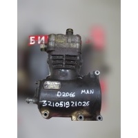 Компрессор воздушный 1-цилиндровый KNORR-BREMSE D2066 MAN MAN TGX, TGS, TGA K004489, 51541007095