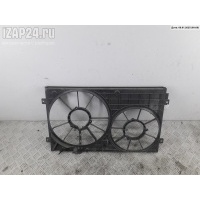 Диффузор (кожух) вентилятора радиатора Volkswagen Golf-5 2005 1k0121207t