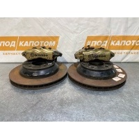 комплект тормозов (диски и суппорта) Audi Q7 4L рест.(2009-2015) 2011 7L8615601C,7L6615423L,7L6615424L