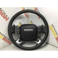 Руль Land Rover Discovery 5 L462 2018 LR035875, CPLA-3L598AG8-PVJ, LR125750, HY32-043B13CB8-PVJ