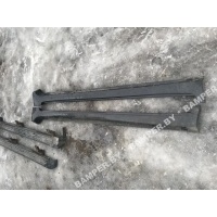 Накладка на порог Toyota Land Cruiser 2009