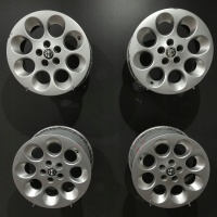 4× колесо алюминиевая альфа ромео oe 6.5 
