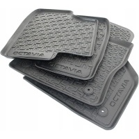 Коврики skoda oe резиновые 5e1061550 4 el.