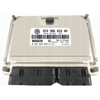 Блок управления volkswagen t4 074906018am 0281010458 иммобилайзер off