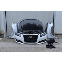 Капот бампер крыло фара h7 ксенон решетка полоса балка audi a3 8p0 08 - 12
