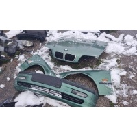 Крыло левый правая капот бампер передняя седан bmw e46 99 meergruen металлик