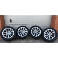 Bmw f10 f01 f07 колёса колёсные диски алюминиевые 17” шины 245 / 45 / 17 летние