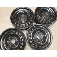 4× колесо штампованное renault kba43816 6.5 