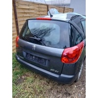 Peugeot 207 в сборе tyl lak.ktp крышка багажника бампер