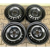 4× колесо штампованное volkswagen oe 7h0601027da 6.5 