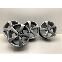 4× колесо алюминиевая audi oe a3 a4 b8 a5 a6 c6 c7 c8 a7 q3 q4 8.5 