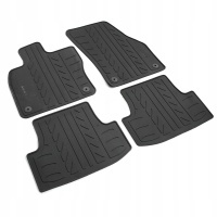 Коврики seat oe резиновые 575061500041 2 el.