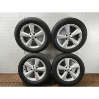 Nissan qashqai алюминиевые колёсные диски колёса зимние 5x114.3 17 215 / 60r17 зима комплект