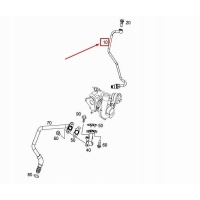 Mercedes - benz cls c257 rear left door sealing a2577301301 original
