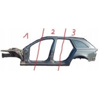 Четверть левая audi a4 b8 avant lz7h ls9r