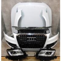 Audi q5 8r line рестайлинг передняя бампер лампы капот крылья полоса ксенон