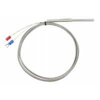 Датчик температуры термопара тип j 2m 5x50mm 400c