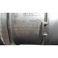 Измеритель потока воздуха (расходомер) Ssang Yong Korando 2010- 2012 A6710940048/ BOSCH 0281006043