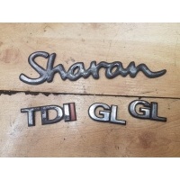 Эмблема значек надпись комплект volkswagen sharan i tdi gl