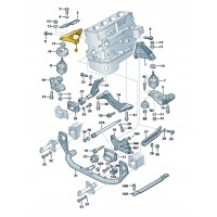 Audi oe 8d0199306aa опора