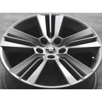 4× колесо алюминиевая skoda oe 5e06010z5ab 7.5 