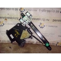 Стеклоподъемник Leon (05-12) электро зад L б/у (арт. 1P0867443A)