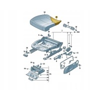 Кресло skoda oe 5e0881375k