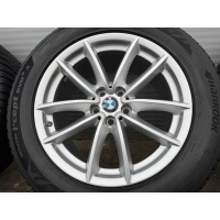 Oem колёса зимние bmw x5 g05 255 / 55 / 18 отличный 6880684 2020r . 7.8mm