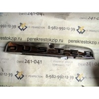 Ручка крышки багажника Duster 15- хром с дефектом б\у (арт. 848100656R)